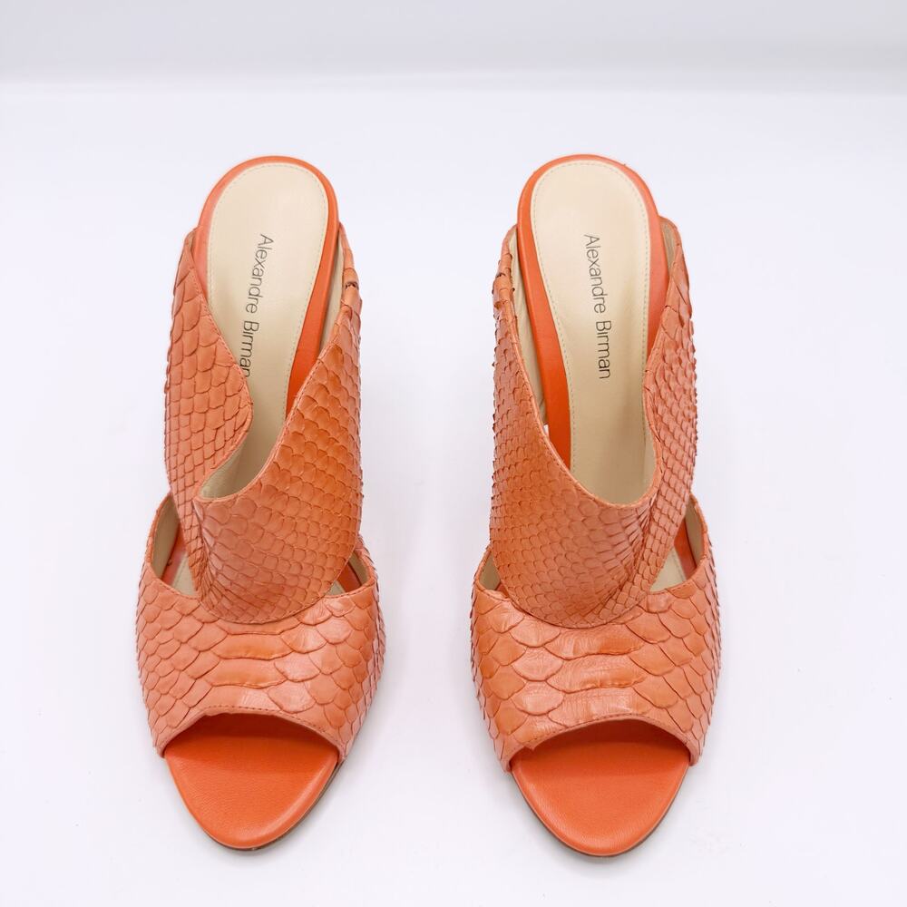 Alexandre Birman High Heel Python Latoya Sandal - image 3